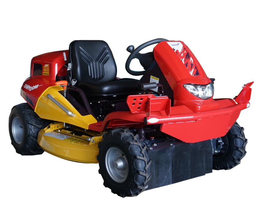 RIDE-ON BRUSH CUTTER 4WD