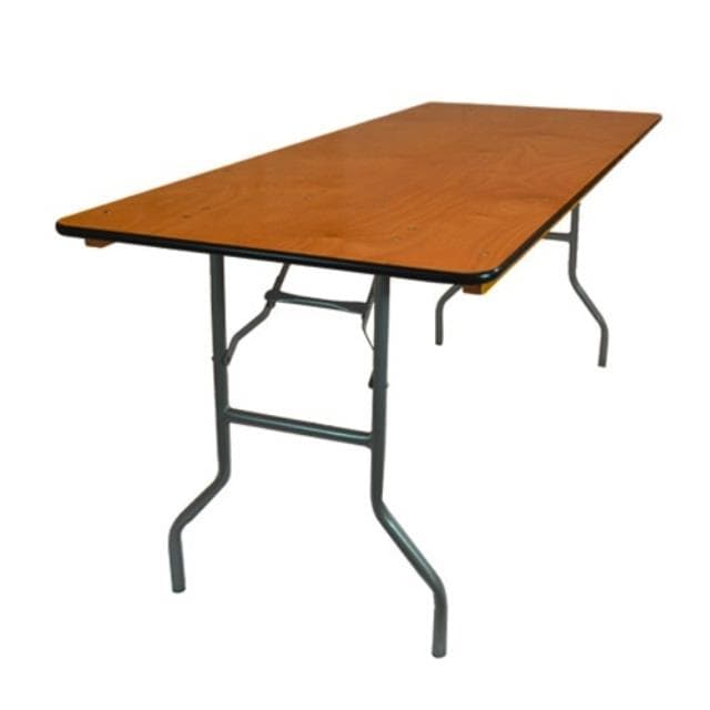 6' x 30" PLYWOOD TABLE