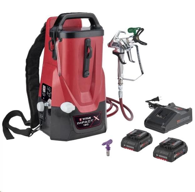 PORTABLE AIRLESS PAINT SPRAYER — photo 2