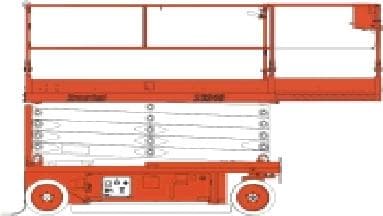 32' ELECTRIC SCISSOR LIFT