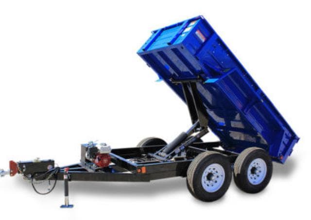 5 X 10 DUAL AXLE DUMP TRAILER