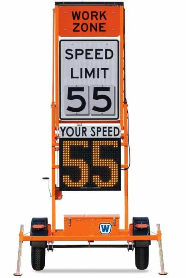 COMPACT RADAR SPEED TRAILER