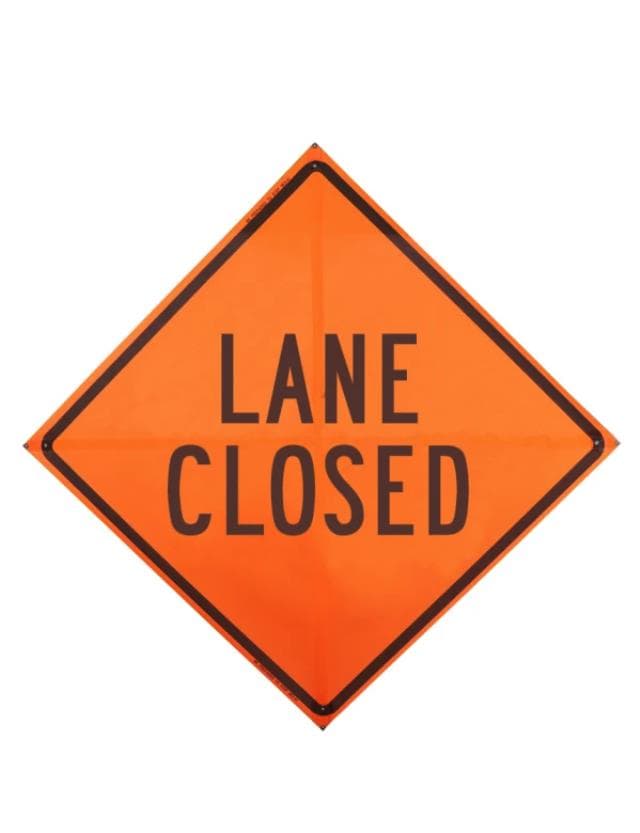 MESH-LANE CLOSED - USE W/75