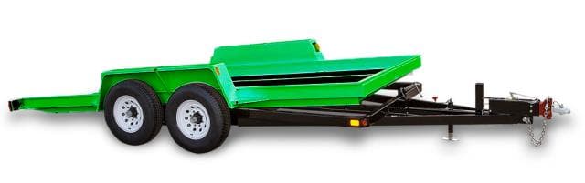 16' DUAL AXLE TILT TRAILER