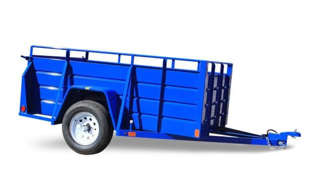 5 X 8 SINGLE AXLE BOX TRAILER