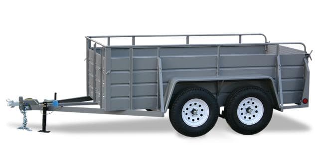 5 X 10 DOUBLE AXLE BOX TRAILER