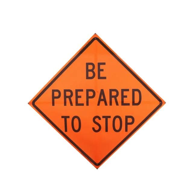MESH-BE PREPARED TO STOP/W0075