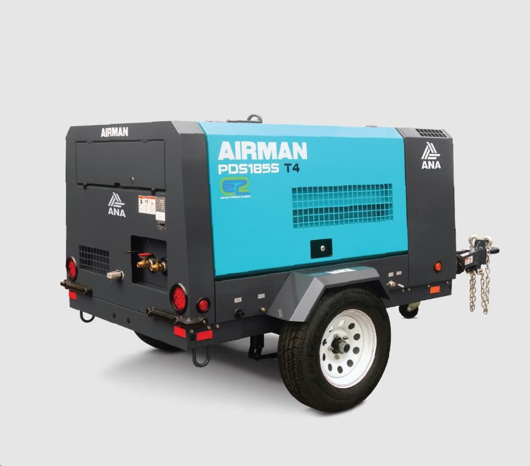 185 CFM AIR COMPRESSOR DIESEL — photo 2