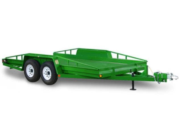 15'-16' DUAL AXLE CAR TRAILER