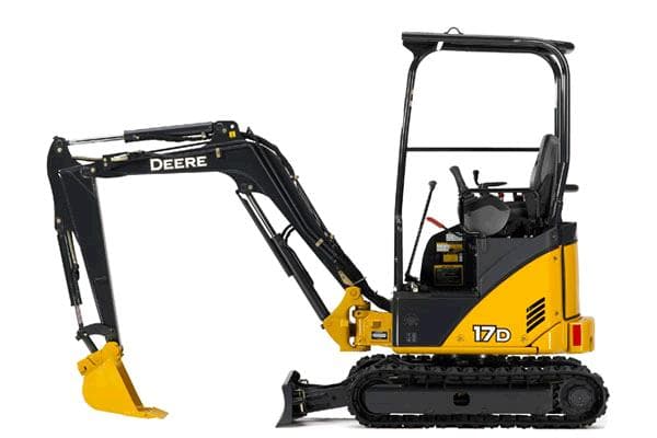 1.7 TON EXCAVATOR W/BLADE