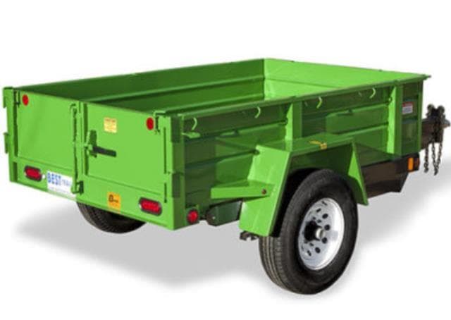 5 X 8 SINGLE AXLE DUMP TRAILER