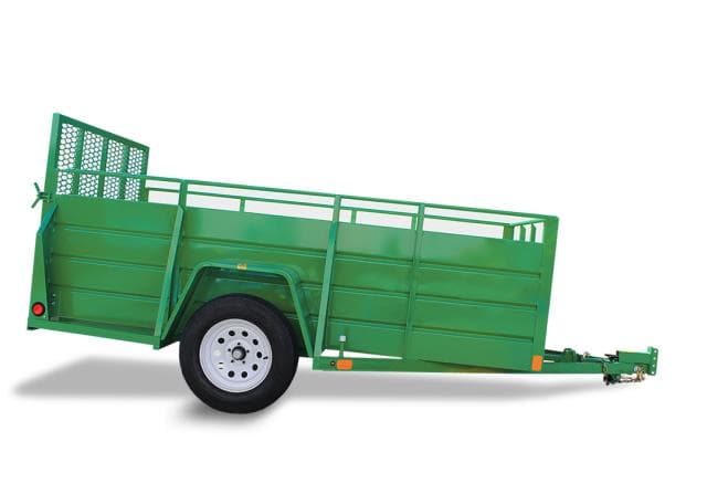 5 X 10 SINGLE AXLE BOX TRAILER