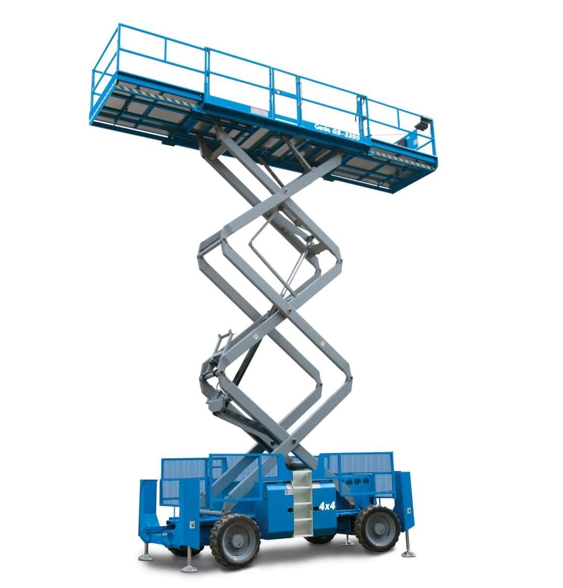 53'H x 92"W 4X4 SCISSOR — photo 1
