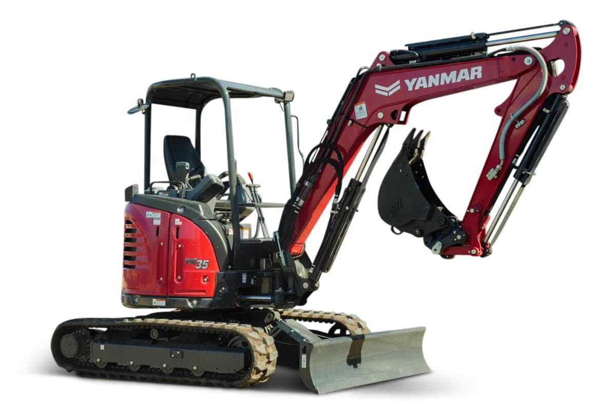 3.5 TON EXCAVATOR W/THUMB — photo 2