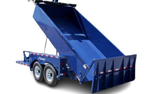 6X12 DROP-DECK DUMP TRAILER — photo 2