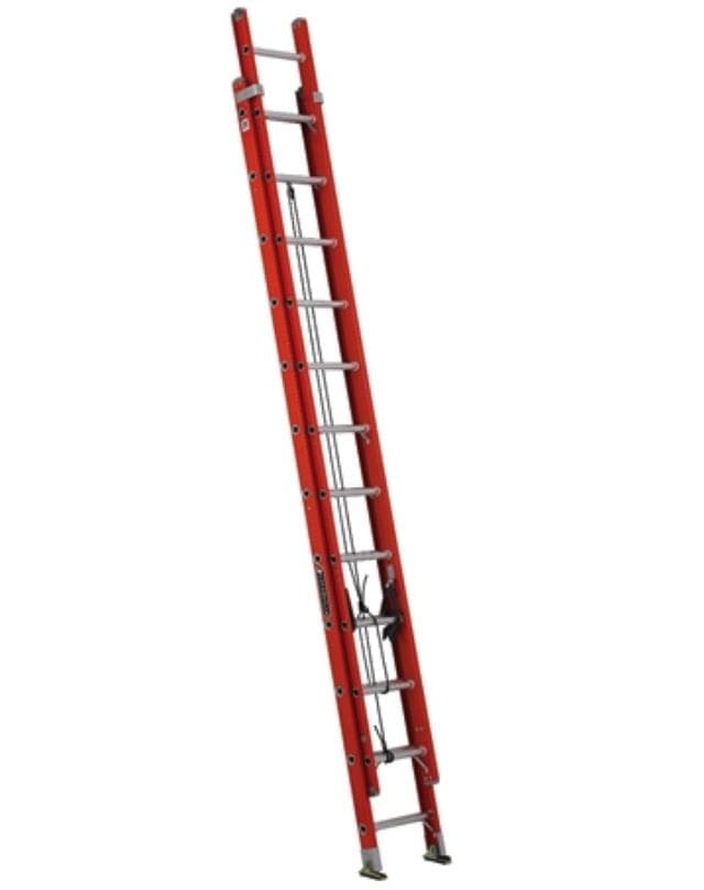24' EXTENSION LADDER FIBERGLAS